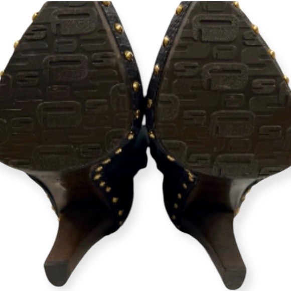 Sergio Rossi Over-the-Knee Boots Black Suede Leather - Picture 12 of 14